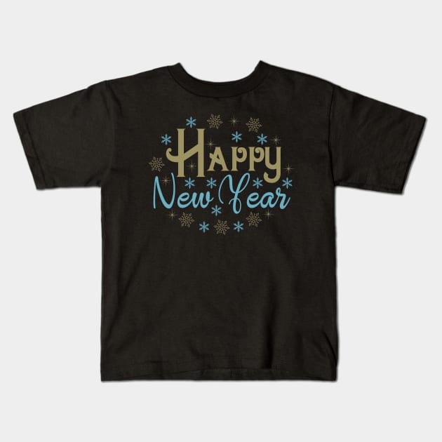 Happy New Year Kids T-Shirt by holidaystore